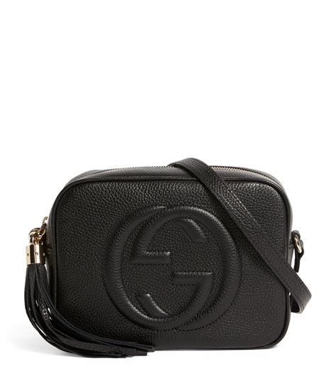 soho small leather disco bag